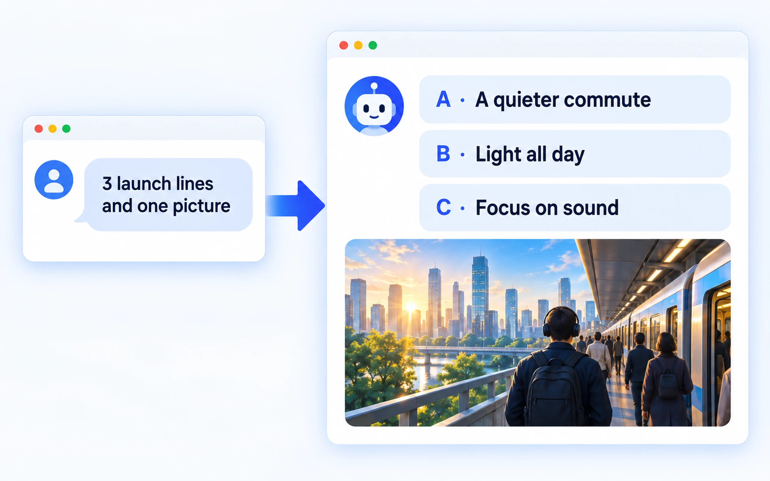 AI chat · AI images